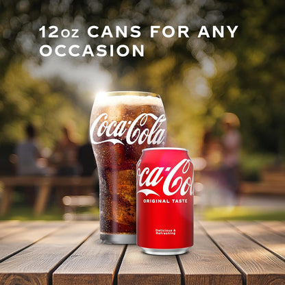 Coca-Cola Classic Cola Soda, 12 Fl Oz Cans, Fridge Pack, 12 Pack, Soft Drink