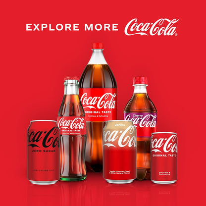 Coca-Cola Classic Cola Soda, 12 Fl Oz Cans, Fridge Pack, 12 Pack, Soft Drink