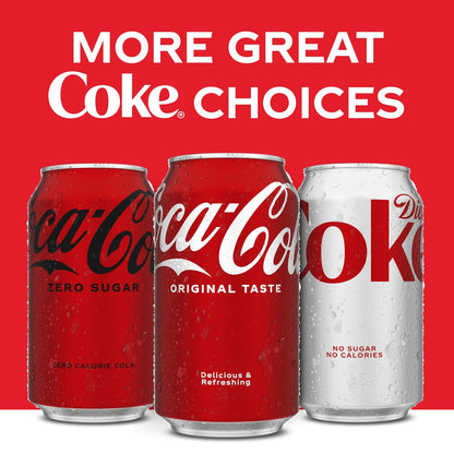 Coca-Cola Classic Cola Soda, 12 Fl Oz Cans, Fridge Pack, 12 Pack, Soft Drink