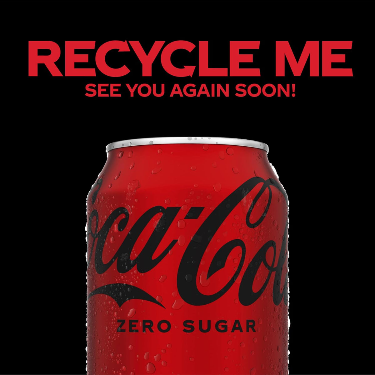 Coca-Cola Zero Sugar Soda, 12 Fl Oz Cans, 12 Pack, Zero Sugar Cola Soft Drink