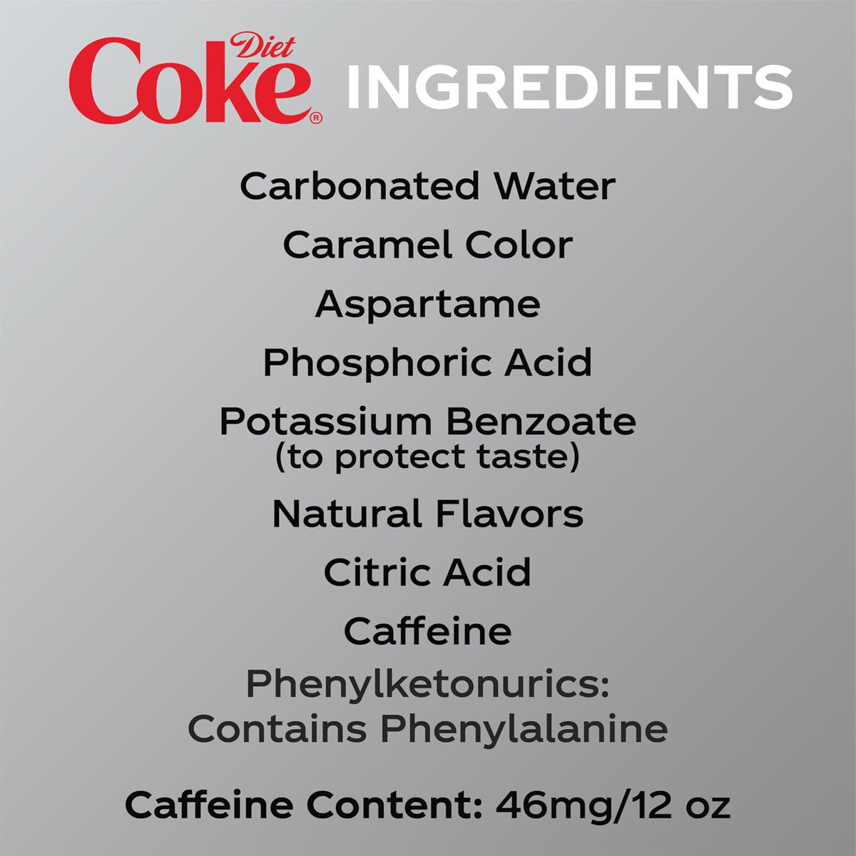 Diet Coke Soda, 12 Fl Oz Cans, 12 Pack, Zero Sugar Cola Soft Drink
