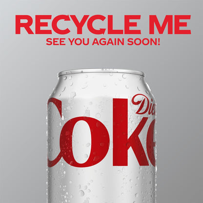 Diet Coke Soda, 12 Fl Oz Cans, 12 Pack, Zero Sugar Cola Soft Drink