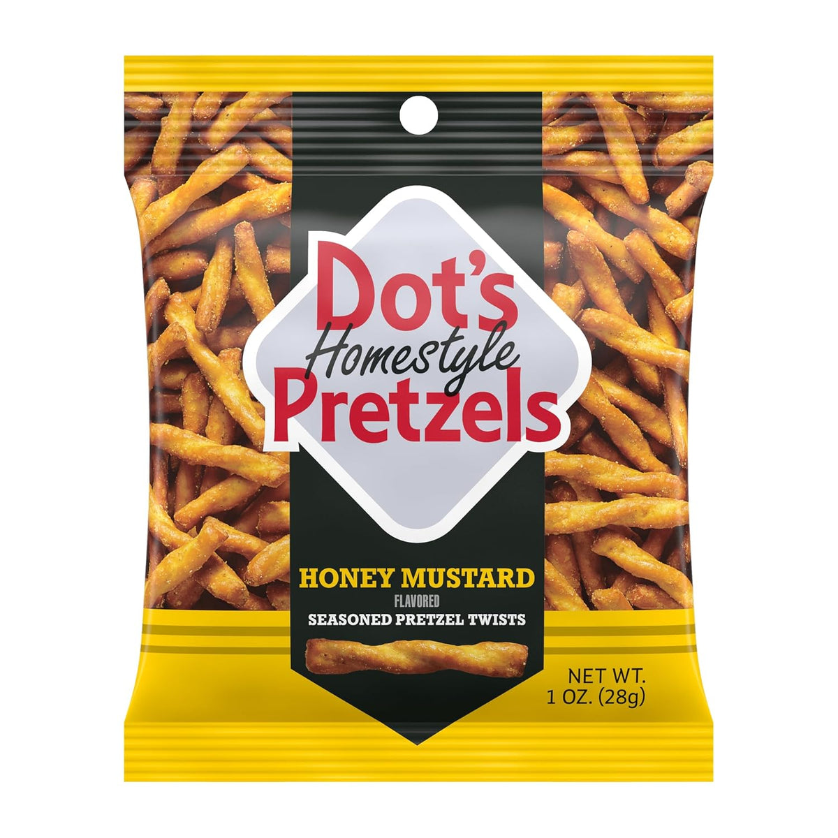 Dot's Pretzels Twists Variety Pack, 3 Flavors, 18 Count, Seasoned Pretzel Snacks, Crunchy Party Snack