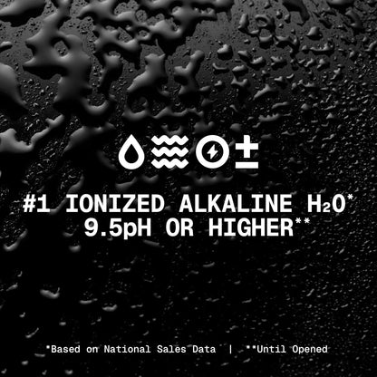 Essentia Ionized Alkaline Water, 9.5+ pH, 99.9% Pure, 1 Liter Bottles, 12 Pack