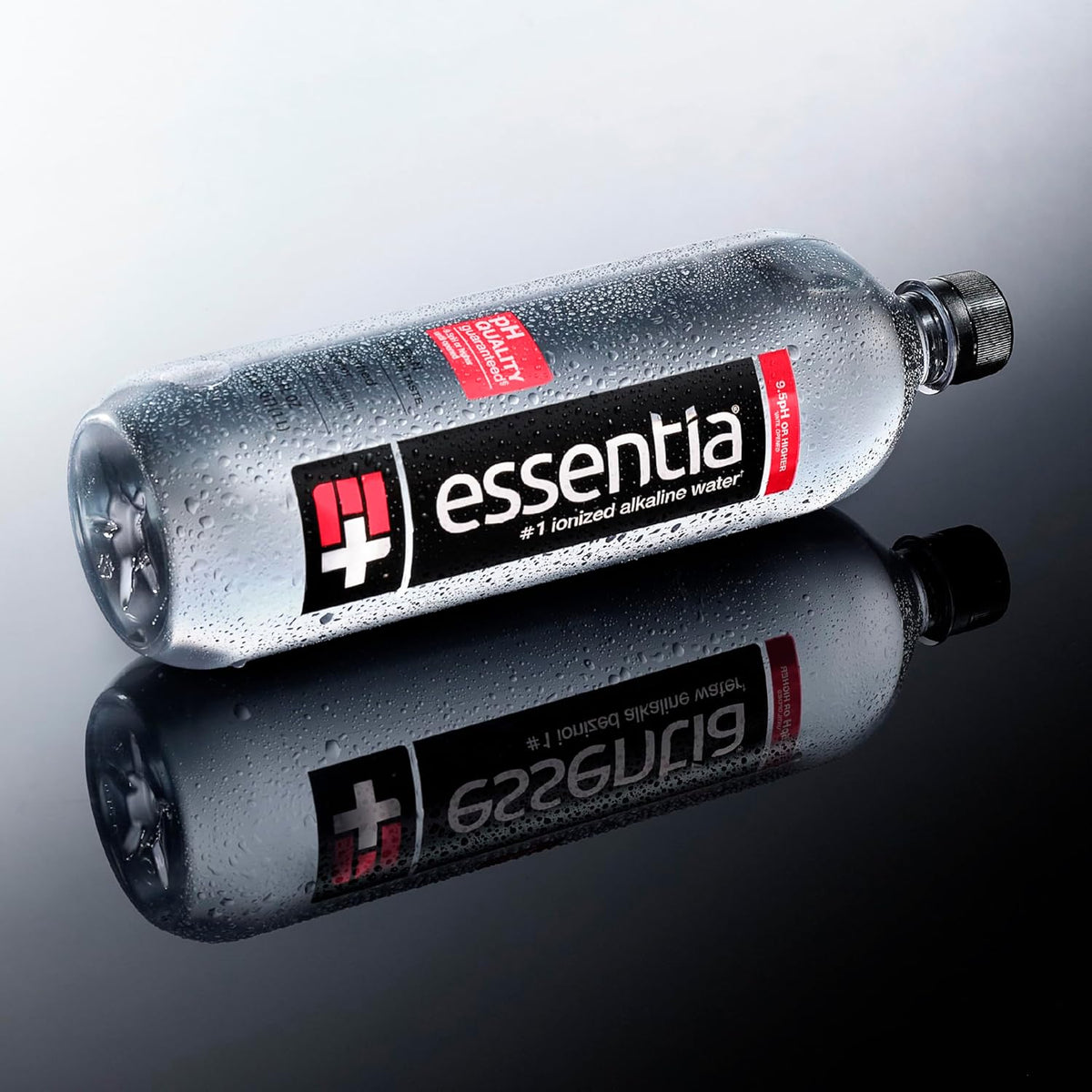 Essentia Ionized Alkaline Water, 9.5+ pH, 99.9% Pure, 1 Liter Bottles, 12 Pack