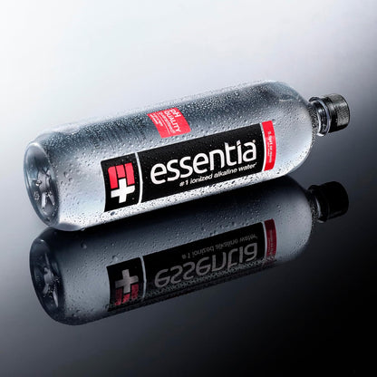 Essentia Ionized Alkaline Water, 9.5+ pH, 99.9% Pure, 1 Liter Bottles, 12 Pack