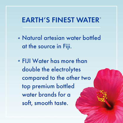 FIJI Natural Artesian Water, 1.5 Liter Bottles, 50.7 Fl Oz, Pure Bottled Water, 12 Pack