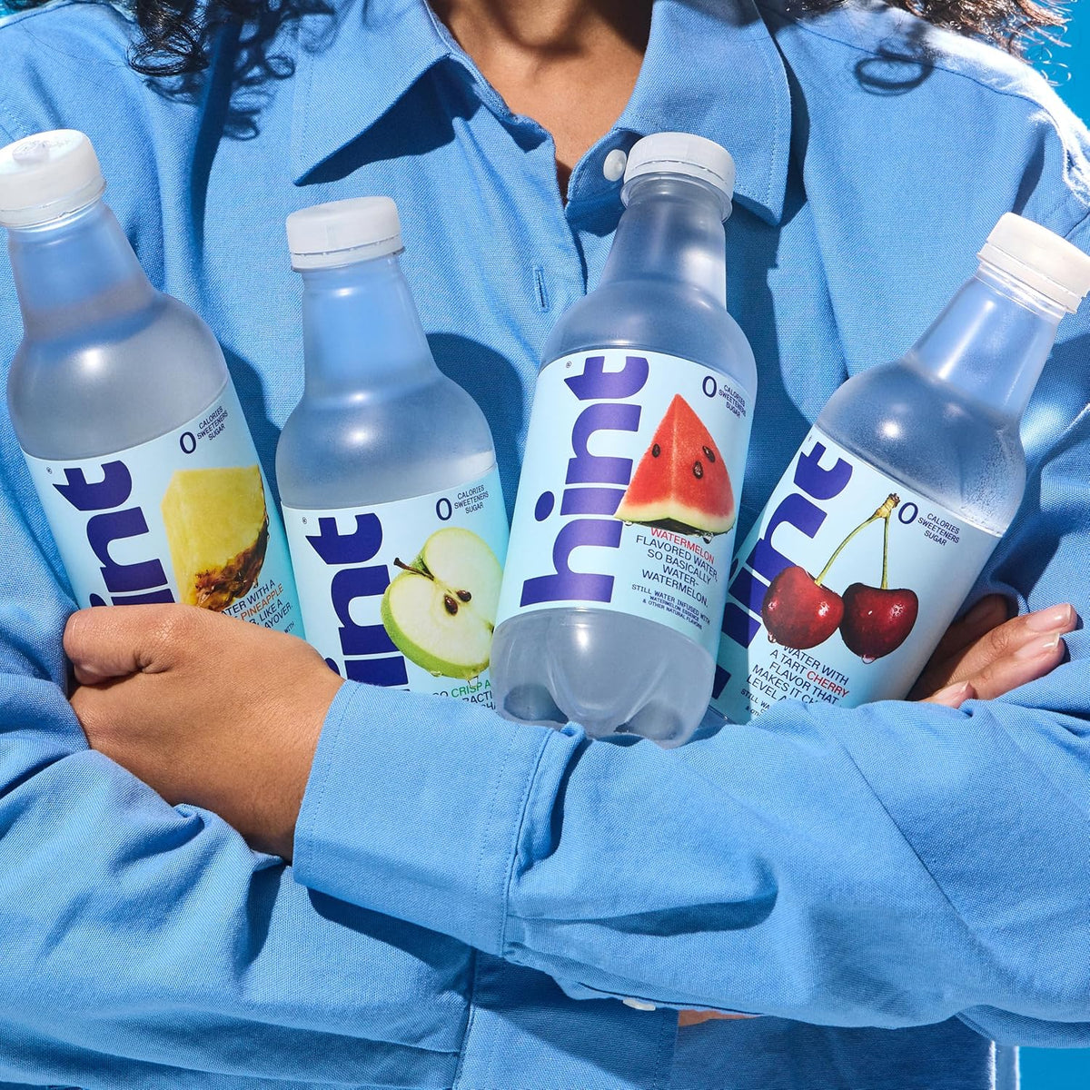 Hint Flavored Water Variety Pack, Zero Sugar, Zero Calories, Assorted Best-Selling Flavors, 12 Pack