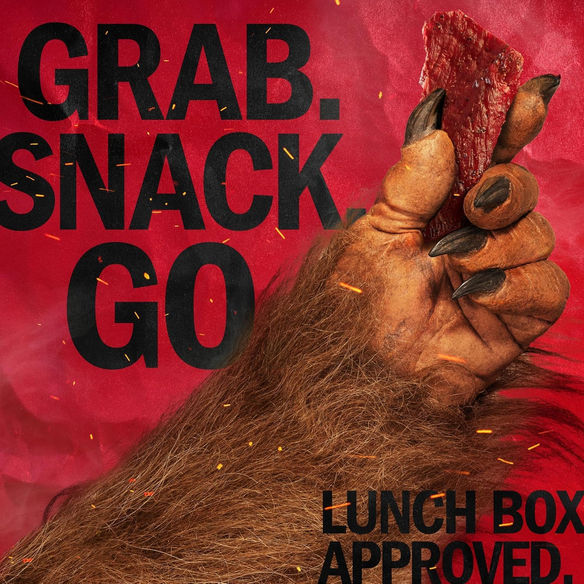 Jack Link's Original Beef Jerky, 0.625 Oz Individual Packs, 20 Count, High Protein Meat Snack