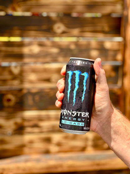 Monster Energy Lo-Carb Energy Drink, Low Carb, 16 Fl Oz Cans, Pack of 15, Original Flavor