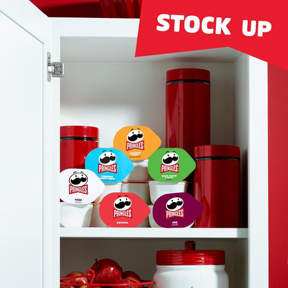 Pringles Potato Crisps Variety Pack, Snack Cups, 19.5 Oz Box, 27 Cups, Lunch Snacks, Assorted Flavors