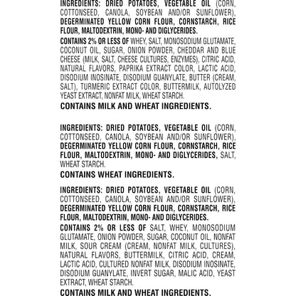Pringles Potato Crisps Variety Pack, Snack Cups, 19.5 Oz Box, 27 Cups, Lunch Snacks, Assorted Flavors