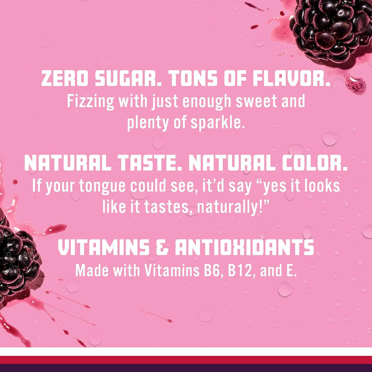 Sparkling Ice Black Raspberry Sparkling Water, Zero Sugar Flavored Water, 17 fl oz, 12 Pack