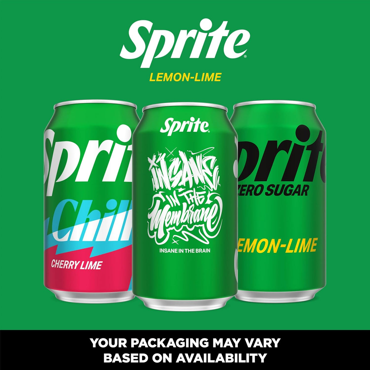 Sprite Lemon Lime Soda, 12 Fl Oz Cans, 12 Pack, Caffeine Free Soft Drink