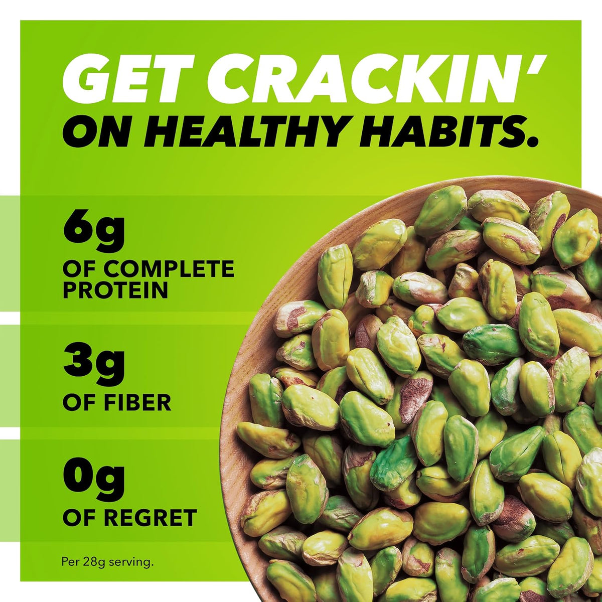 Wonderful Pistachios No Shells, Roasted & Salted Pistachio Nuts, 0.75 oz, 9 Pack