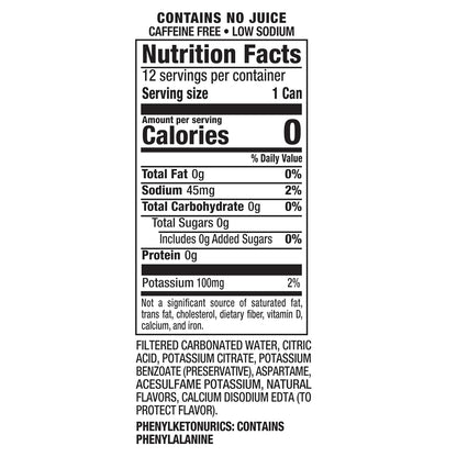 7UP Zero Sugar Lemon Lime Soda, 12 oz Cans, 12 Pack, Caffeine-Free Carbonated Soft Drink